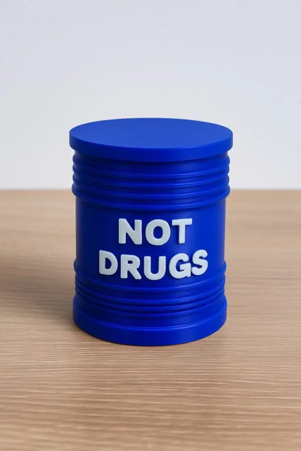 "Not Drugs" Barrel Stash